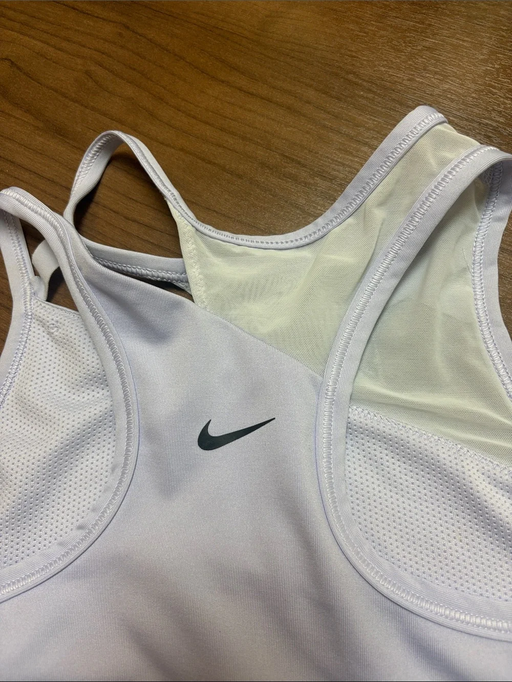 Nike Light Lavender Sports Crop Top